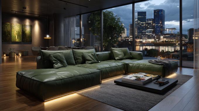 PneumoCactus: modułowa sofa z kaktusowej skóry i poduszek pneumatycznych zmiennych w czasie rzeczywistym